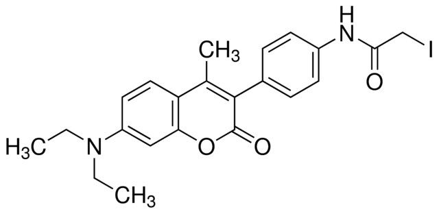 7-Diethylamino-3-[4-(iodoacetamido)phenyl]-4-methylcoumarin