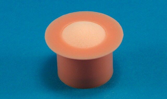 Silicone sponge closures