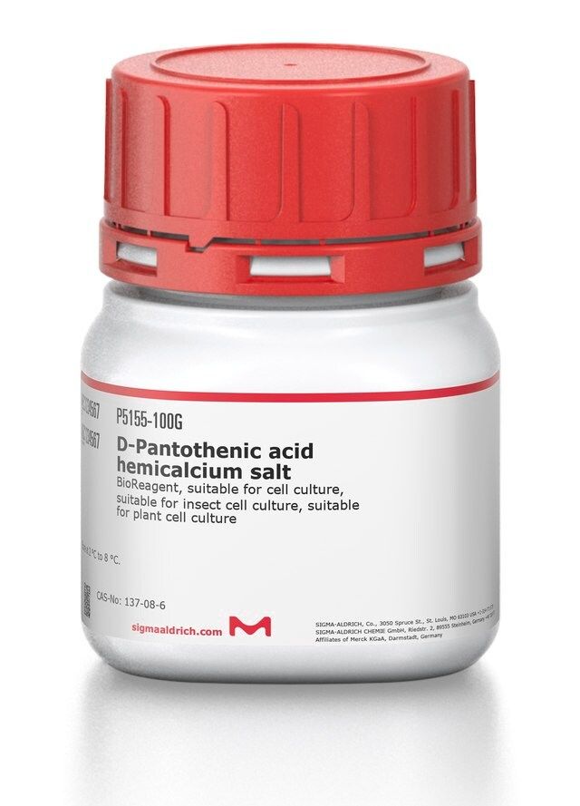 <SC>D</SC>-Pantothenic acid hemicalcium salt