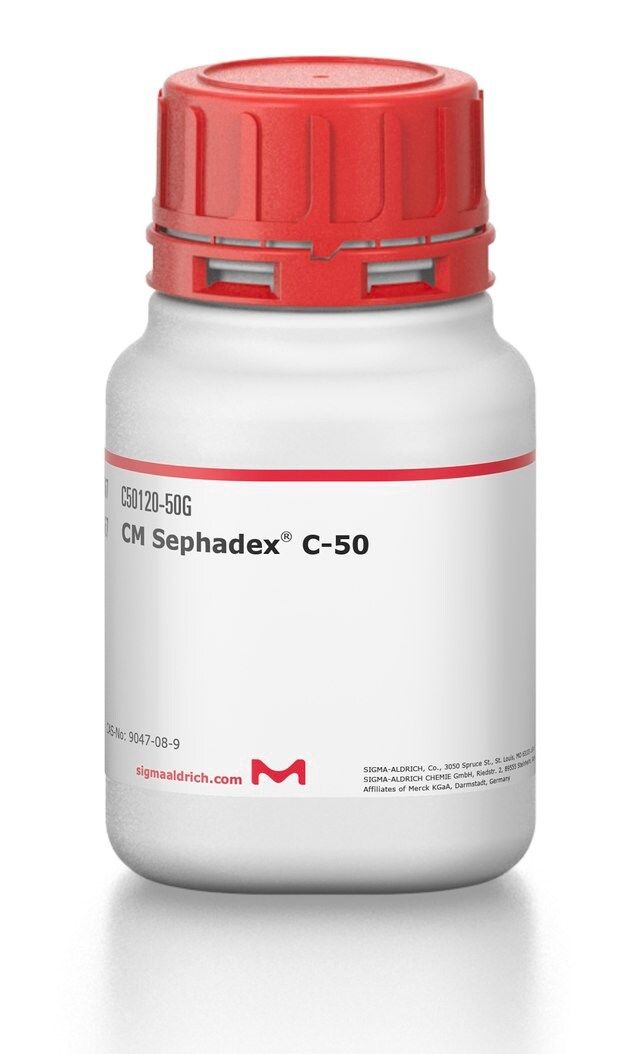 CM Sephadex<sup>®</sup><sup></sup> C-50