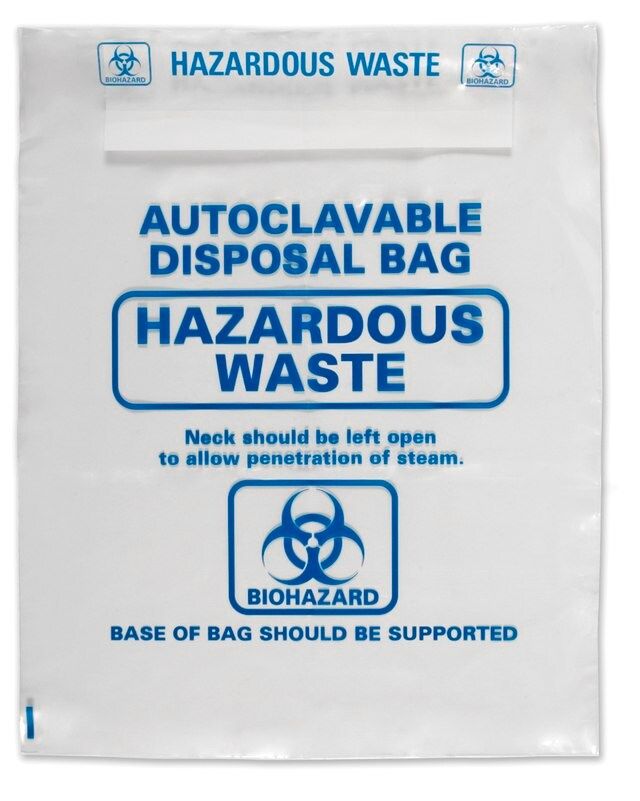 Autoclave disposal bags