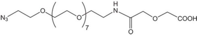 N<sub>3</sub>-(PEG)<sub>7</sub>-COOH (33 atoms)