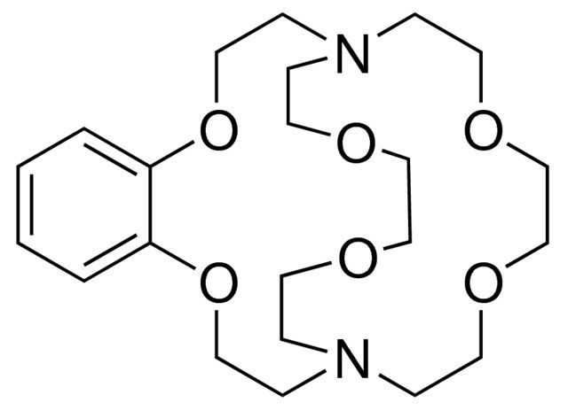 5,6-Benzo-4,7,13,16,21,24-hexaoxa-1,10-diazabicyclo[8.8.8]hexacos-5-ene solution