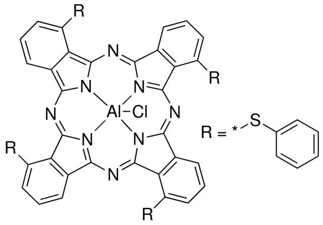 Aluminum 1,8,15,22-tetrakis(phenylthio)-29<i>H</i>,31<i>H</i>-phthalocyanine chloride