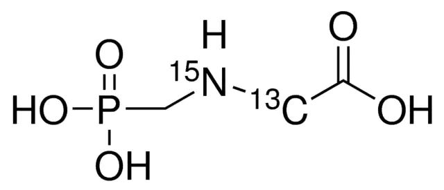 Glyphosate-2-<sup>13</sup>C,<sup>15</sup>N