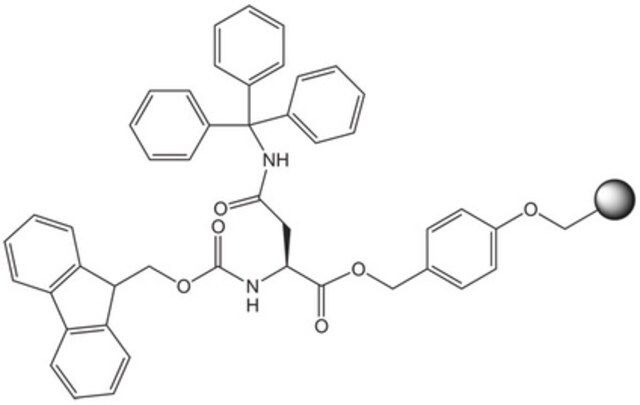 Fmoc-Asn(Trt)-Wang resin (100-200 mesh)