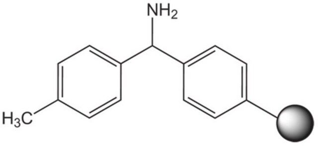 MBHA resin LL (100-200 mesh). HCl