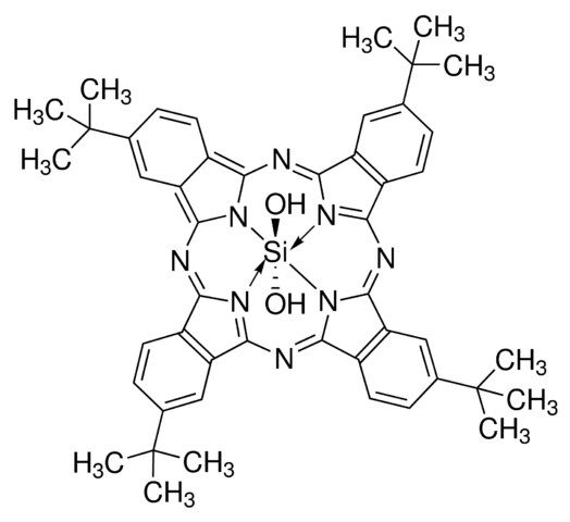 Silicon 2,9,16,23-tetra-<i>tert</i>-butyl-29<i>H</i>,31<i>H</i>-phthalocyanine dihydroxide