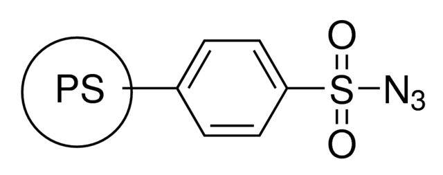 Benzenesulfonyl azide, polymer-bound