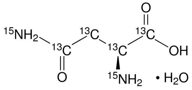 <sc>L</sc>-Asparagine-<sup>13</sup>C<sub>4</sub>,<sup>15</sup>N<sub>2</sub> monohydrate