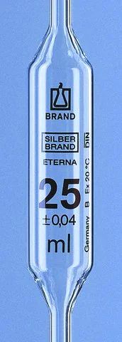 BRAND<sup>®</sup> SILBERBRAND ETERNA volumetric pipettes, calibrated to deliver