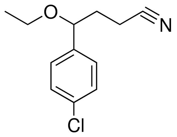 4-(4-CHLOROPHENYL)-4-ETHOXYBUTYRONITRILE