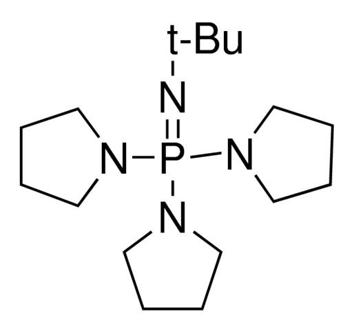 Phosphazene base P<sub>1</sub>-t-Bu-tris(tetramethylene)