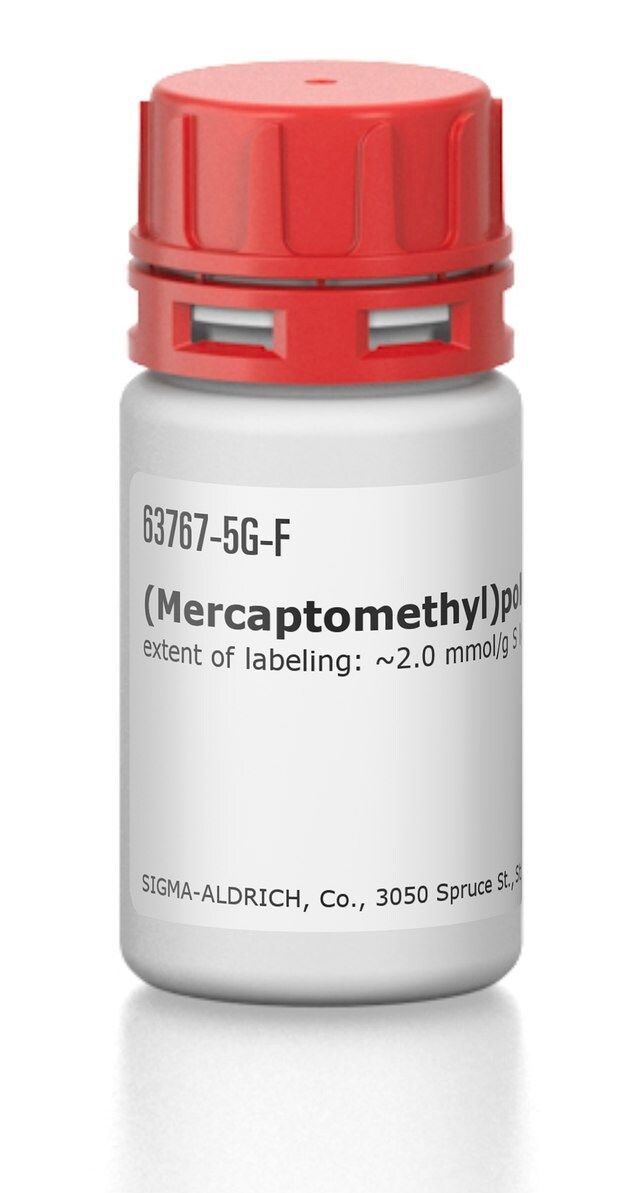 (Mercaptomethyl)polystyrene