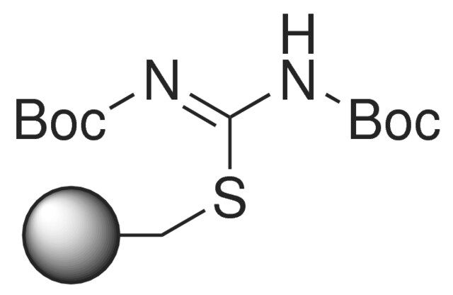 Bis-Boc-thiopseudourea, polymer-bound