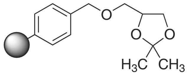 <sc>DL</sc>-,-Isopropylideneglycerol, polymer-bound