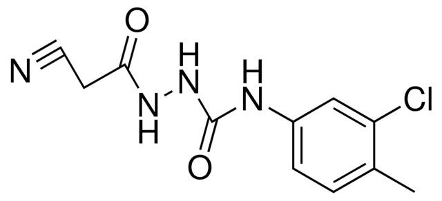 4-(3-CHLORO-4-METHYLPHENYL)-1-(2-CYANOACETYL)SEMICARBAZIDE