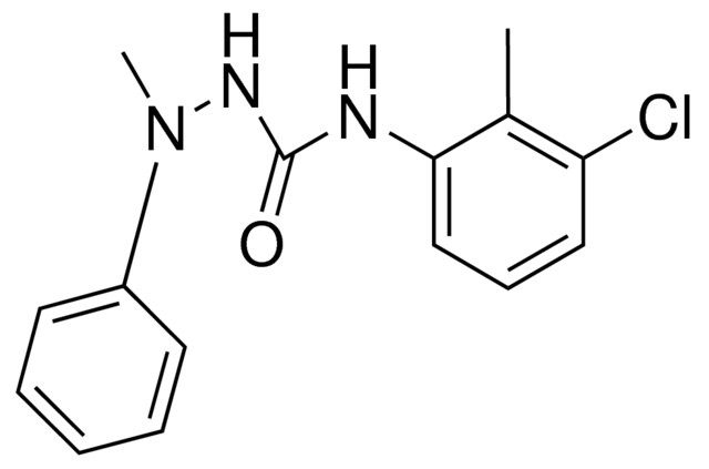 4-(3-CHLORO-2-METHYLPHENYL)-1-METHYL-1-PHENYLSEMICARBAZIDE