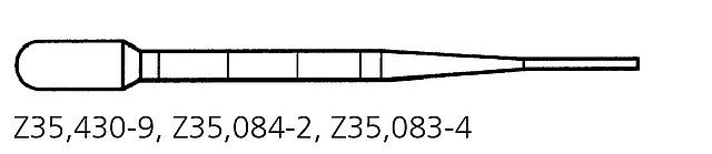 Transfer pipette, polyethylene