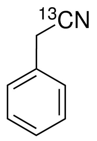 Benzyl cyanide-(<i>cyano</i>-<sup>13</sup>C)