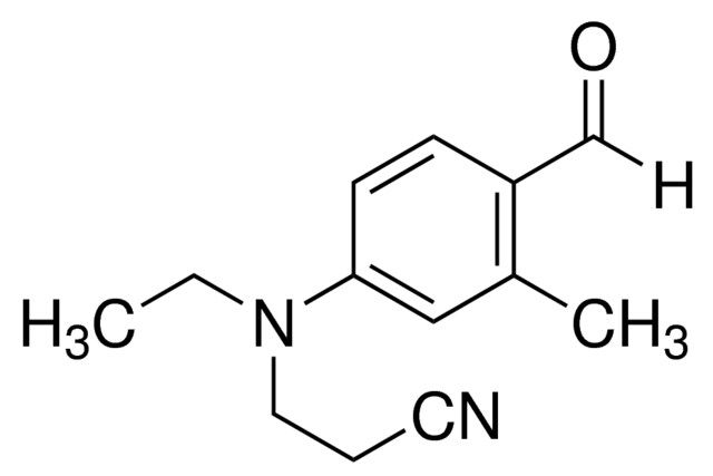 2-Methyl-<i>N</i>-ethyl-<i>N</i>-(2-cyanoethyl)-4-aminobenzaldehyde