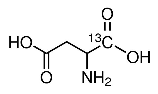 <sc>DL</sc>-Aspartic acid-1-<sup>13</sup>C