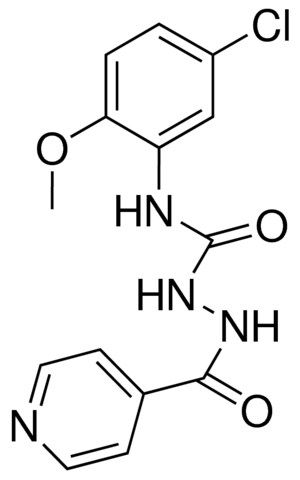 4-(3-CHLORO-6-METHOXYPHENYL)-1-(4-PYRIDYLCARBONYL)SEMICARBAZIDE