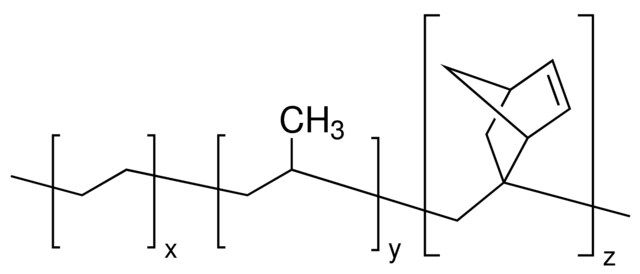 Poly(ethylene-<i>co</i>-propylene-<i>co</i>-5-methylene-2-norbornene)