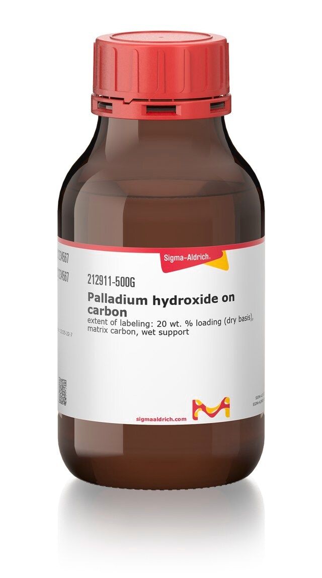 Palladium hydroxide on carbon