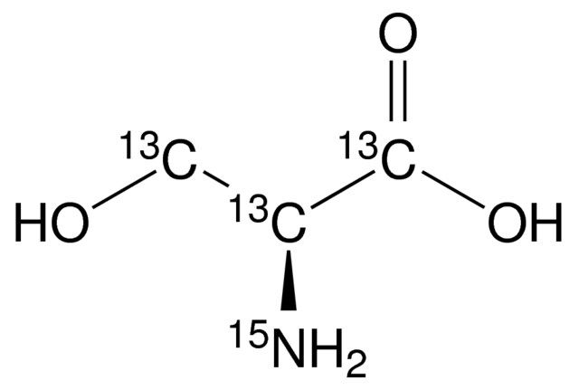 <sc>L</sc>-Serine-<sup>13</sup>C<sub>3</sub>,<sup>15</sup>N