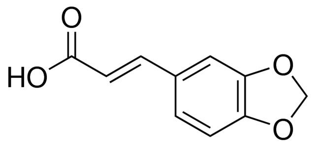 3,4-(Methylenedioxy)cinnamic acid, predominantly <i>trans</i>