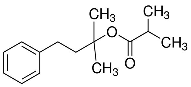 Phenyl ethyl dimethyl carbinyl isobutyrate