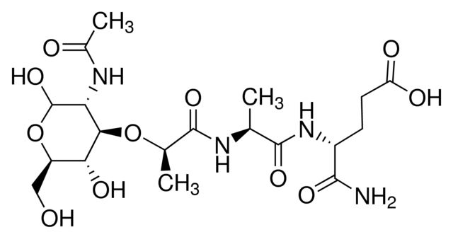 N-Acetylmuramyl-<sc>L</sc>-alanyl-<sc>D</sc>-isoglutamine hydrate