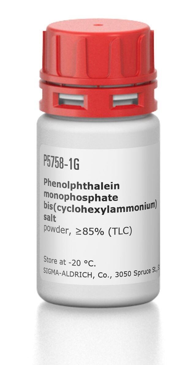 Phenolphthalein monophosphate bis(cyclohexylammonium) salt