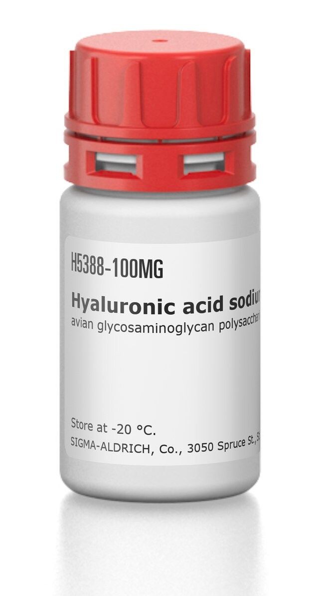 Hyaluronic acid sodium salt from rooster comb