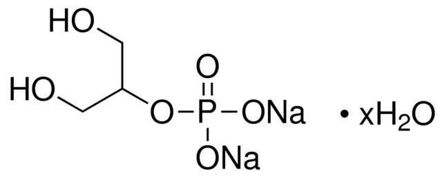 Glycerol phosphate disodium salt hydrate