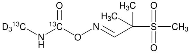 Aldicarb-(<i>N</i>-<i>methyl</i>-<sup>13</sup>C,d<sub>3,</sub> <i>carbamoyl</i>-<sup>13</sup>C) sulfone