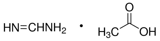 Formamidine acetate salt