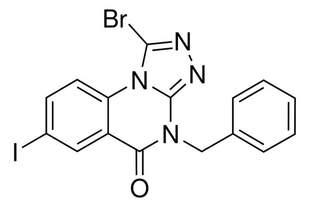 4-Benzyl-1-bromo-7-iodo[1,2,4]triazolo[4,3-a]quinazolin-5(4H)-one