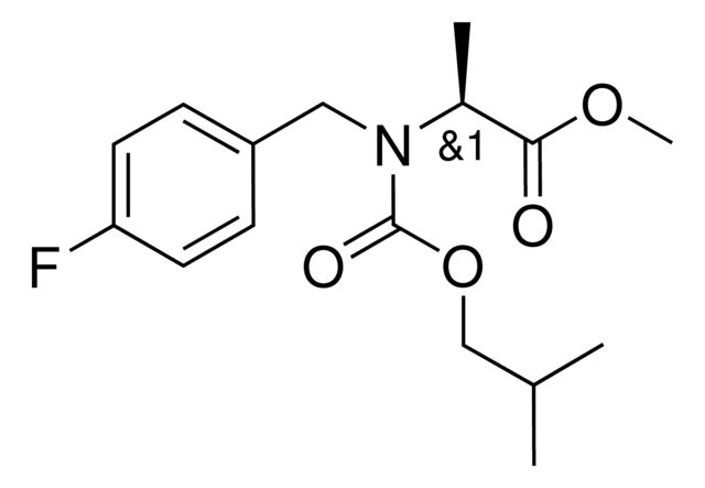 Methyl (2S)-2-[(4-fluorobenzyl)(isobutoxycarbonyl)amino]propanoate