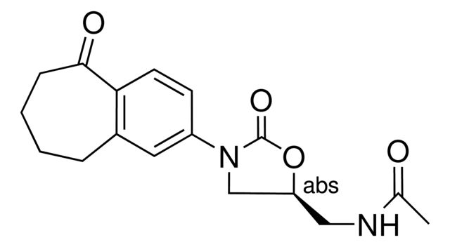 N-[[(5S)-2-Oxo-3-(5-oxo-6,7,8,9-tetrahydro-5H-benzo[a]cyclohepten-2-yl)-1,3-oxazolidin-5-yl]methyl]acetamide