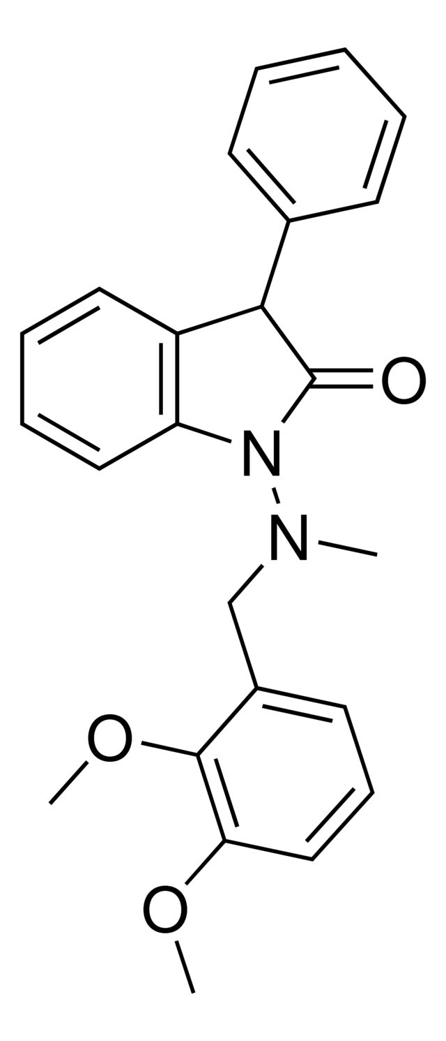 1-[(2,3-Dimethoxybenzyl)(methyl)amino]-3-phenyl-1,3-dihydro-2H-indol-2-one