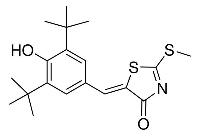 (5Z)-5-(3,5-Ditert-butyl-4-hydroxybenzylidene)-2-(methylsulfanyl)-1,3-thiazol-4(5H)-one