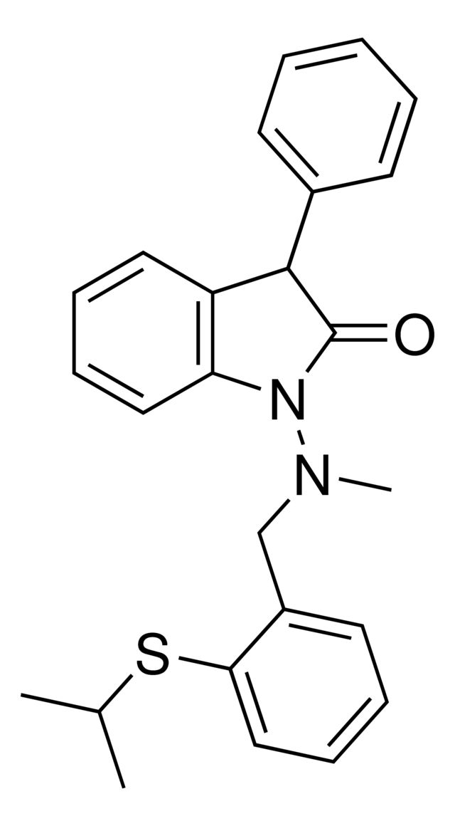 1-[[2-(Isopropylsulfanyl)benzyl](methyl)amino]-3-phenyl-1,3-dihydro-2H-indol-2-one