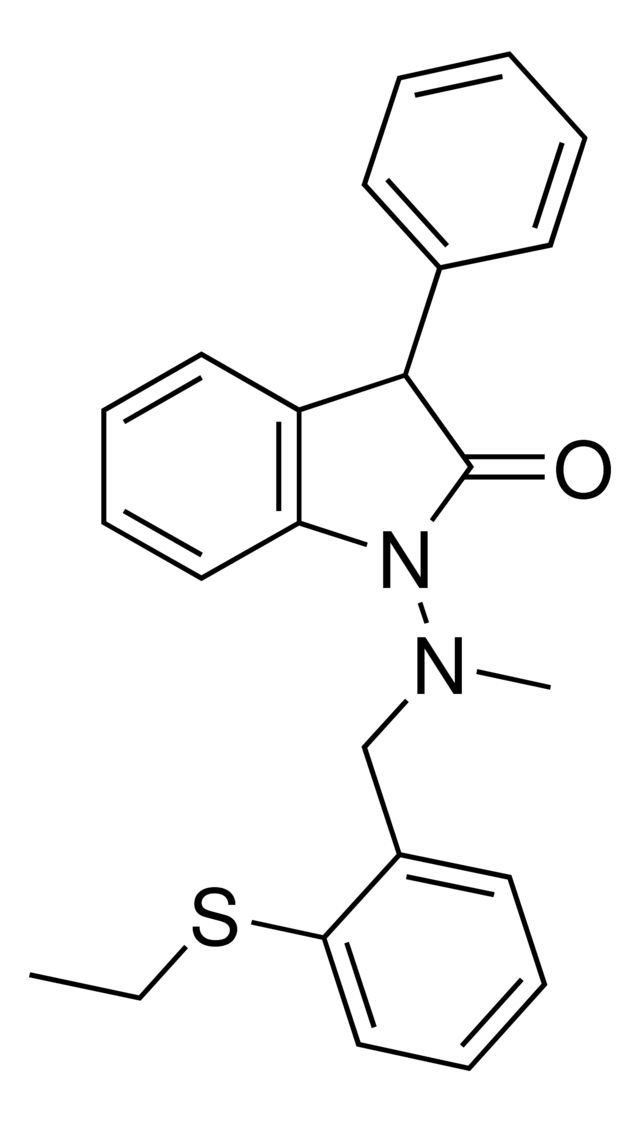 1-[[2-(Ethylsulfanyl)benzyl](methyl)amino]-3-phenyl-1,3-dihydro-2H-indol-2-one