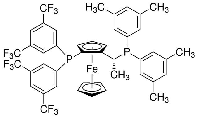 (<i>R</i>)-1-{(<i>S</i><sub>P</sub>)-2-[Bis[3,5-bis(trifluoromethyl)phenyl]phosphino]ferrocenyl}ethyldi(3,5-xylyl)phosphine