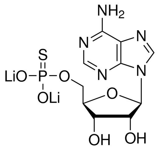 Adenosine 5-O-thiomonophosphate dilithium salt