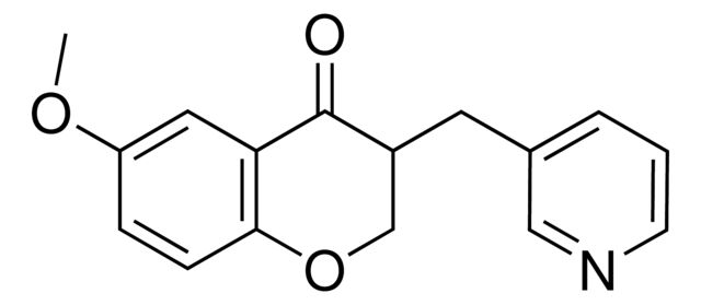 6-Methoxy-3-(3-pyridinylmethyl)-2,3-dihydro-4H-chromen-4-one