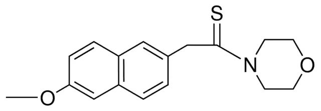 4-(2-(6-METHOXY-2-NAPHTHYL)THIOACETYL)MORPHOLINE