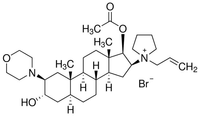 Rocuronium for peak identification